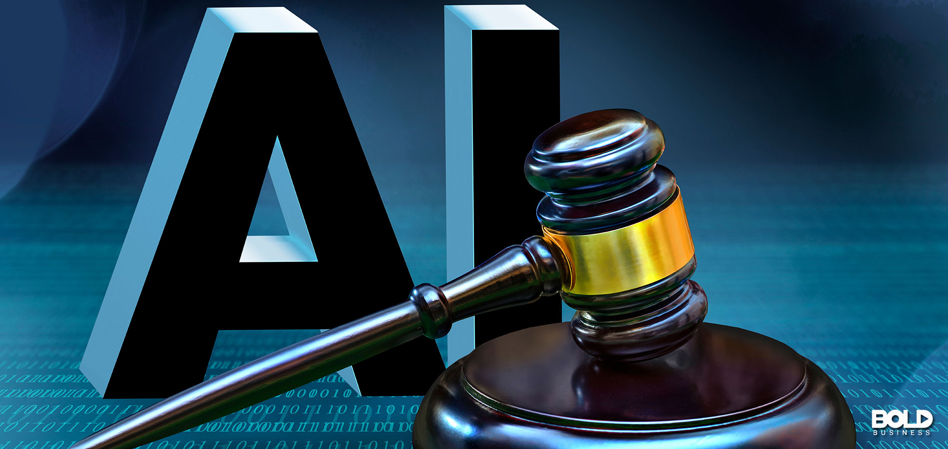 A graphic showing AI in legal services