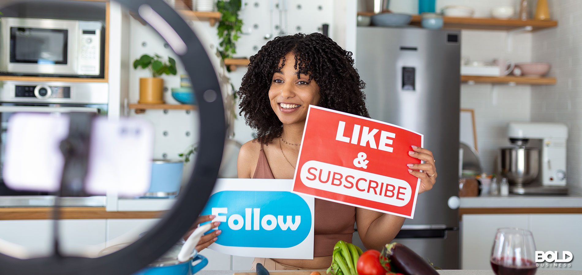 a woman showing Gen Z content trends