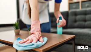 tax filings for domestic workers while someone cleans