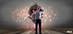 scary pic of someone feeding the chatbot 