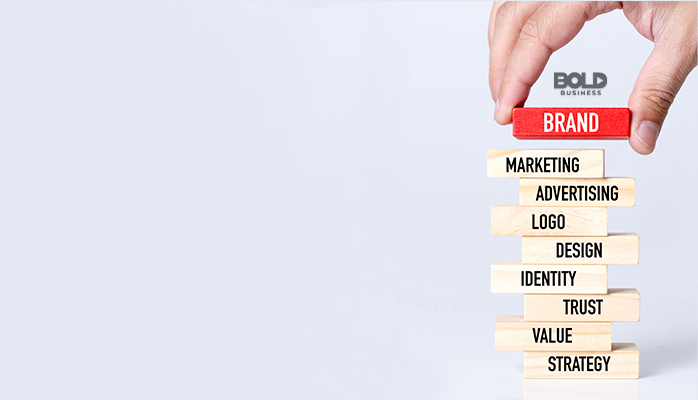 some marketing blocks in use