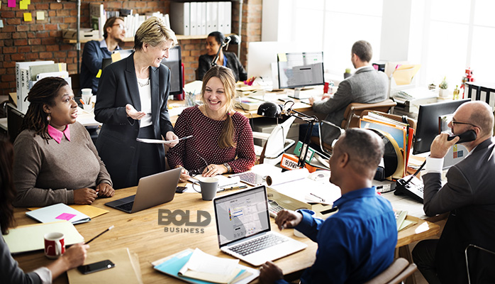 people showing key leadership skills