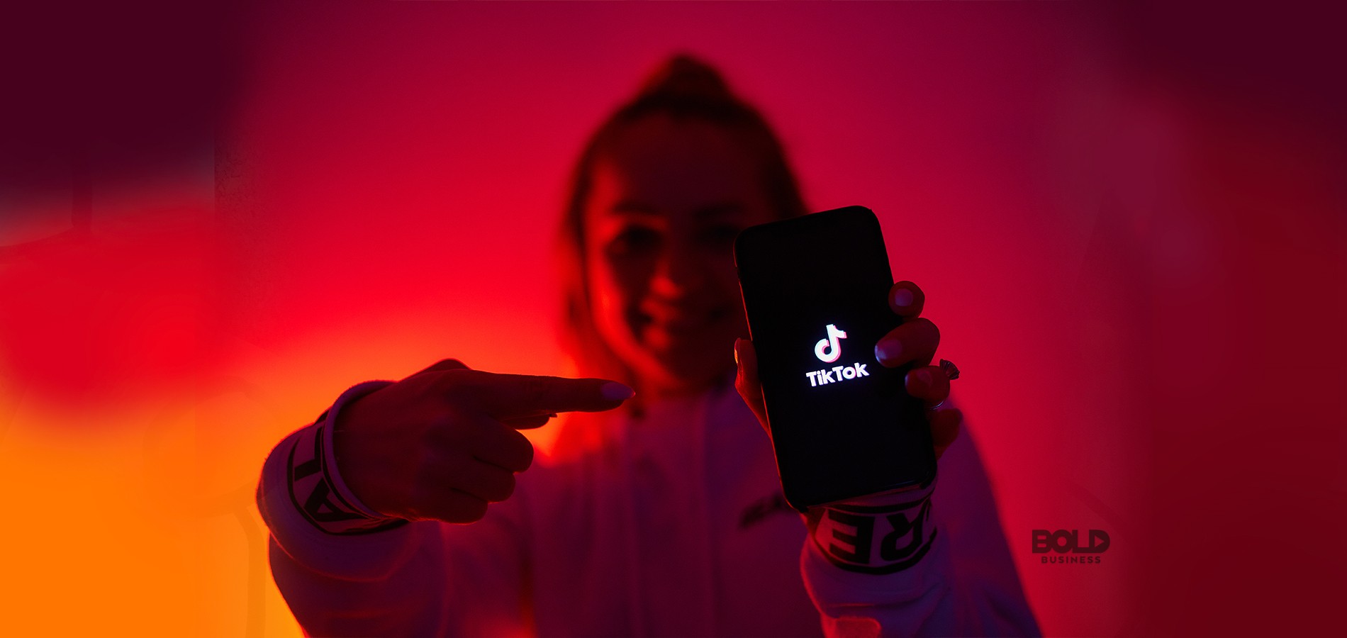 someone showing off TikTok book publishing