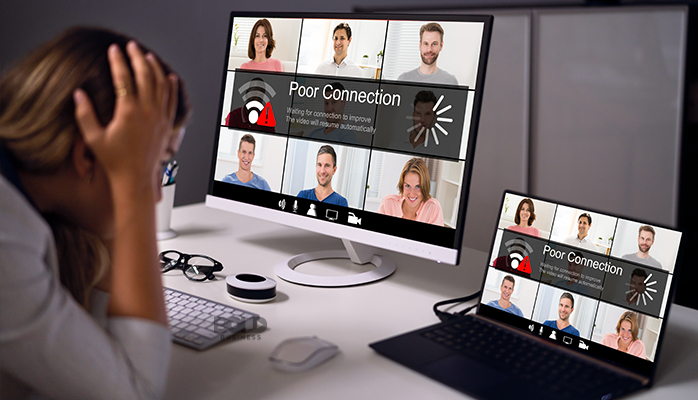 a dude frustrated over his Internet access