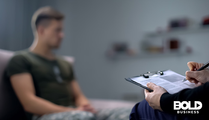 a dude with PTSD who needs MDMA