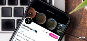 Twitter under Elon Musk on a smartphone