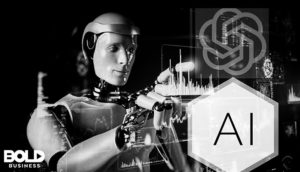 a robot monetizing AI