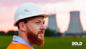a man shows new interest in nuclear energy 