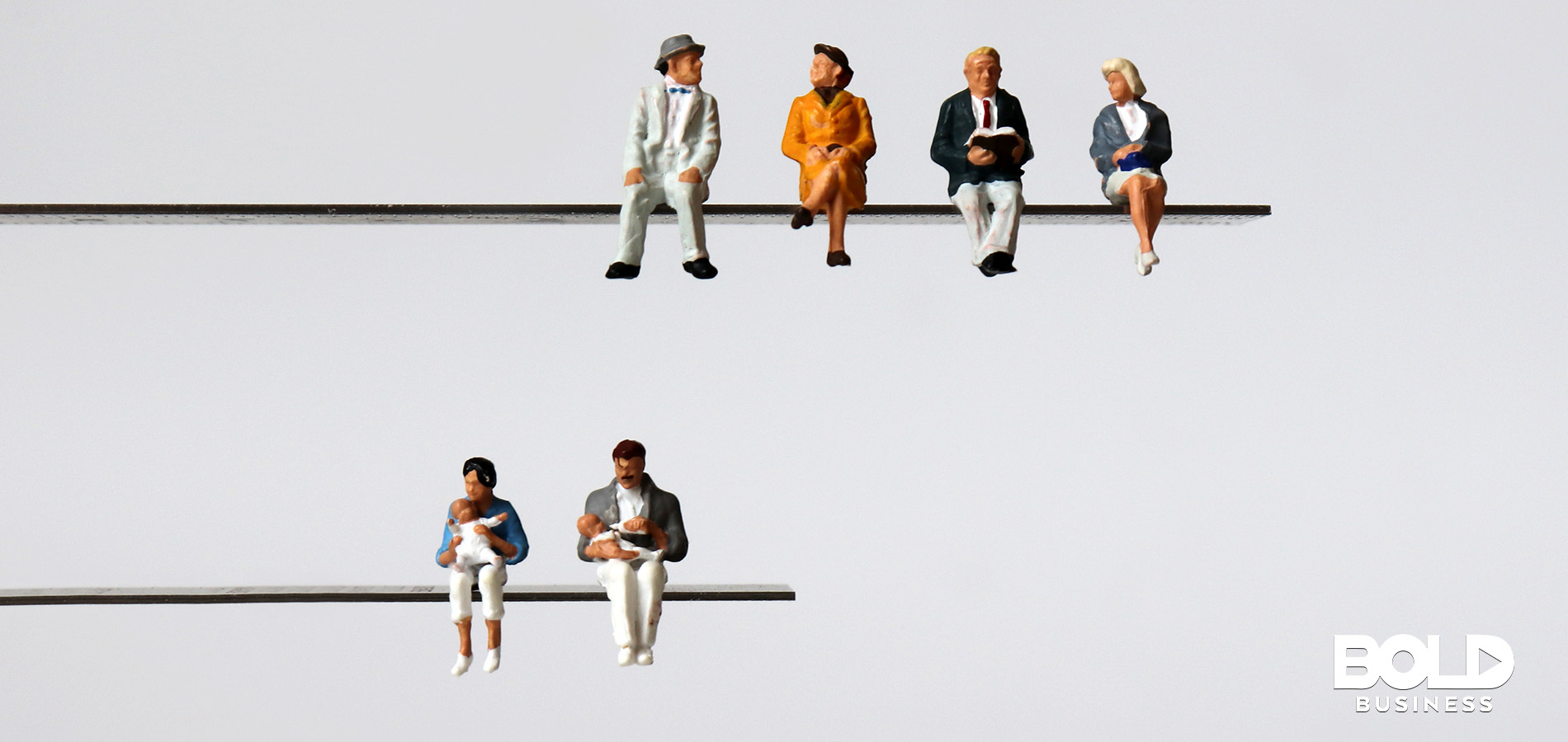 some figures representing population anxiety
