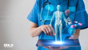 future healthcare developments shown on a tablet