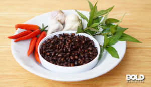 food from an underground delivery system