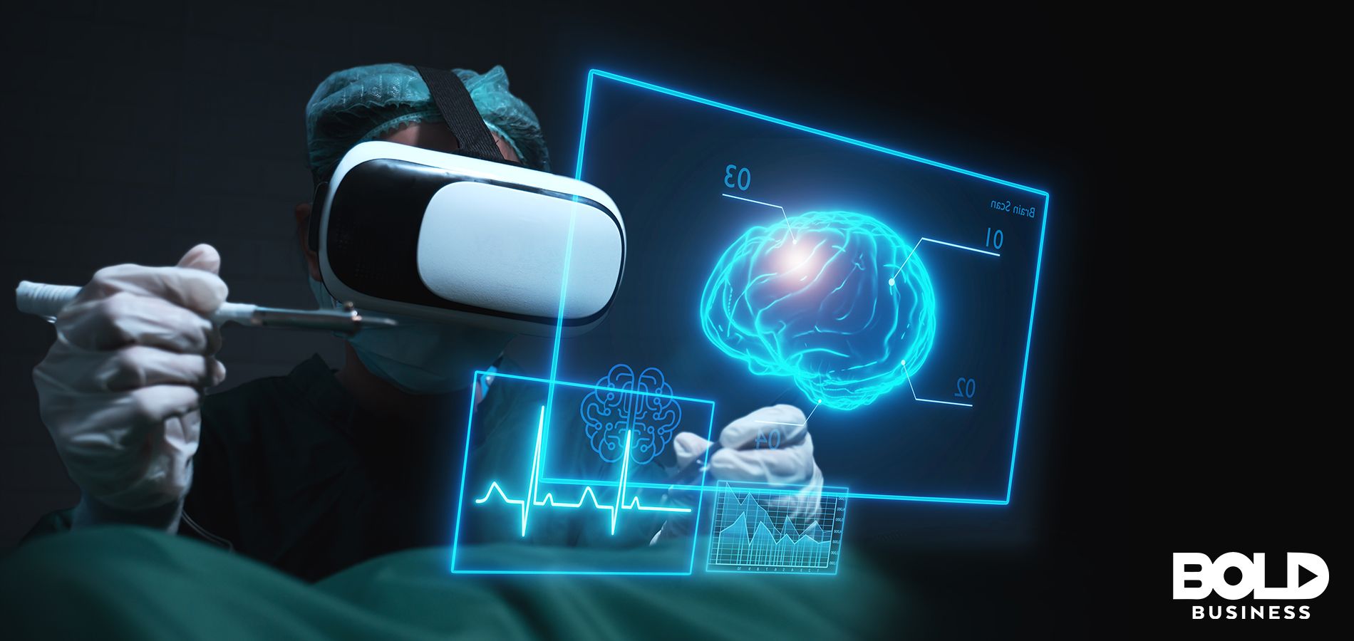 a doctor showing healthcare trends in 2024