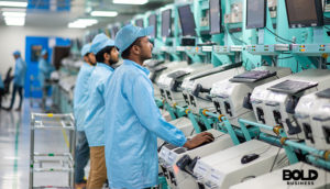 a bunch of dudes working on India’s future economic growth