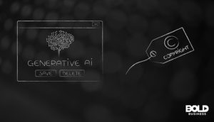 AI and the future of photography on a chalkboard