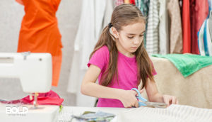 a girl doing child labor violations