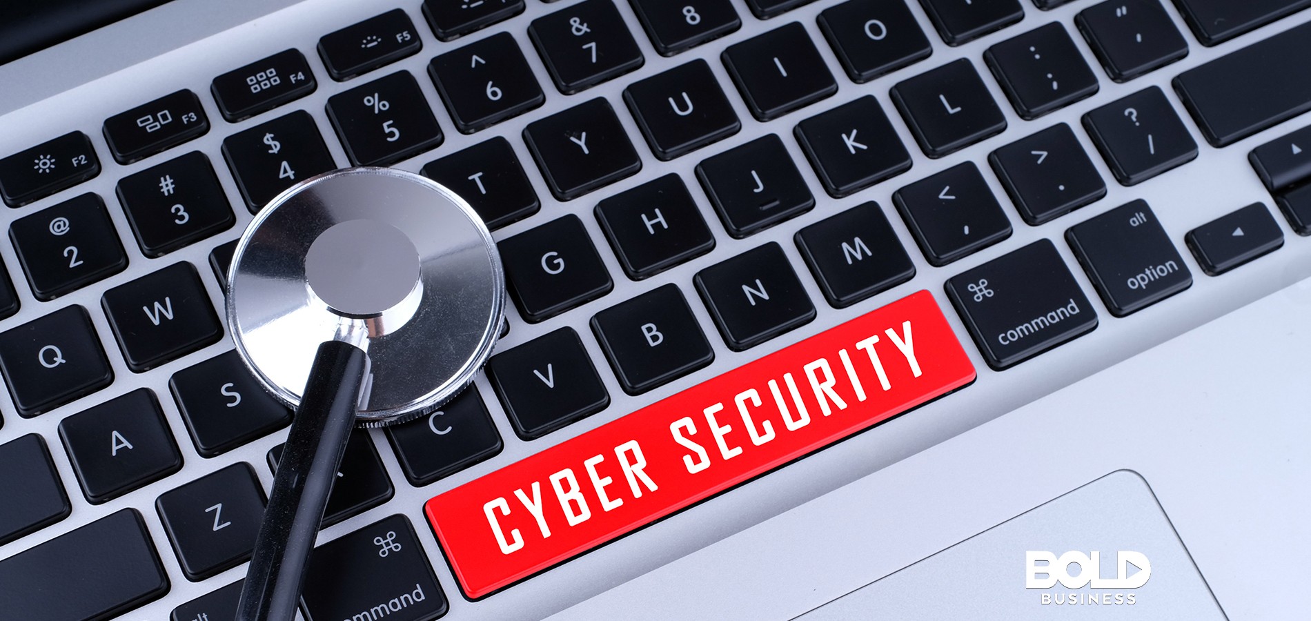 a keyboard showing cybersecurity threats in healthcare
