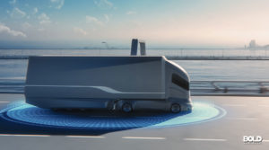 autonomous trucking in an 18-wheeler