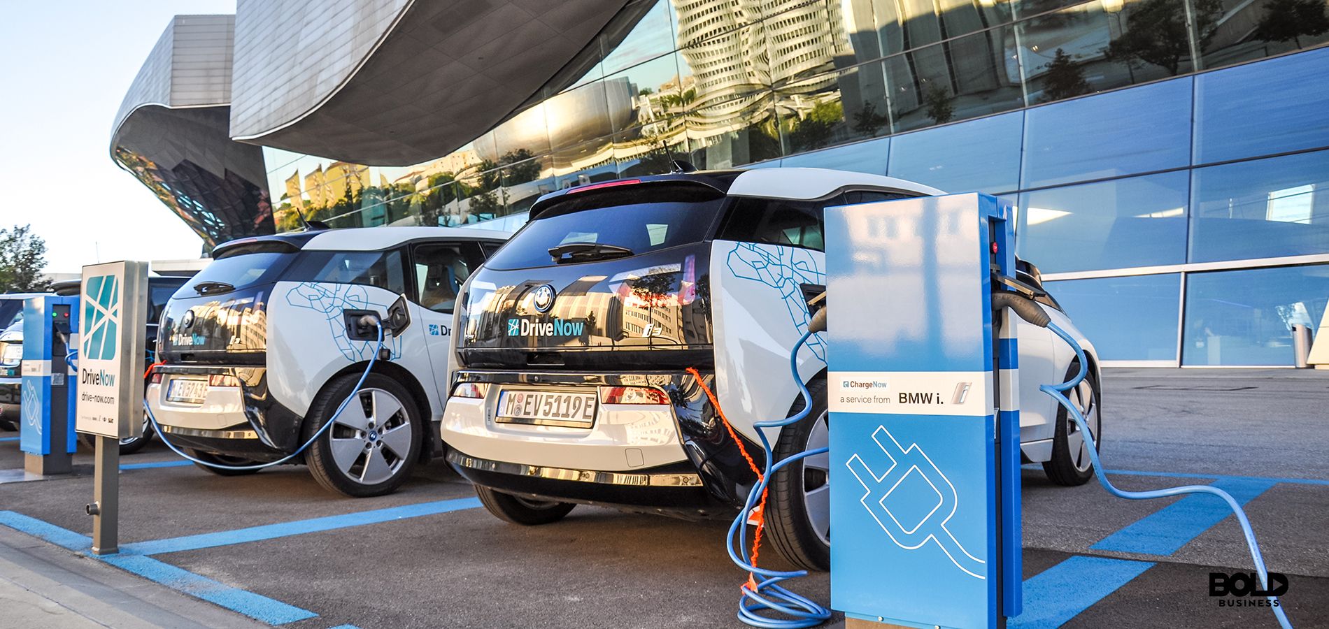 some cars exemplifying BMW EV sales