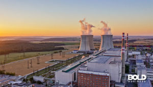 someone realizing the potential of nuclear power