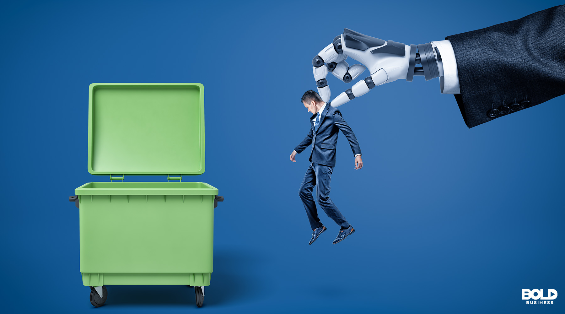 a cartoon about the AI hype bubble