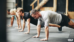 people planking through anti-aging trends