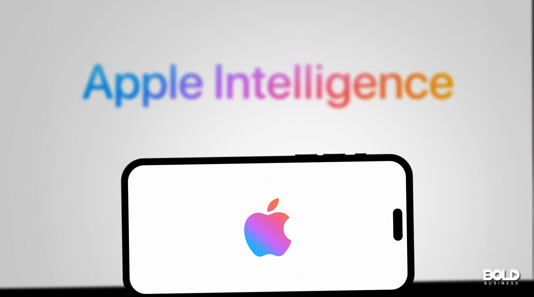 an Apple AI on a phone