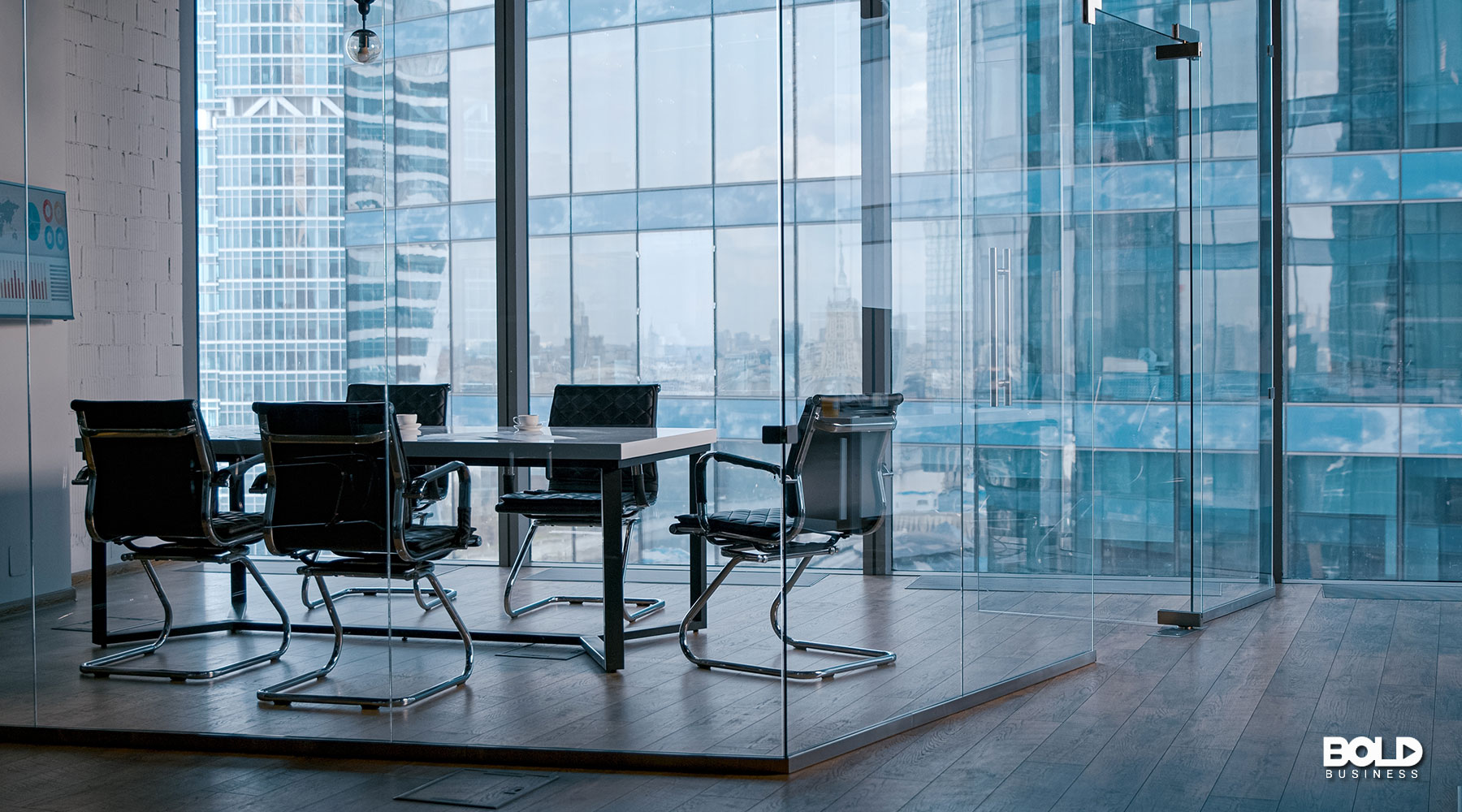 an empty conference room somewhere