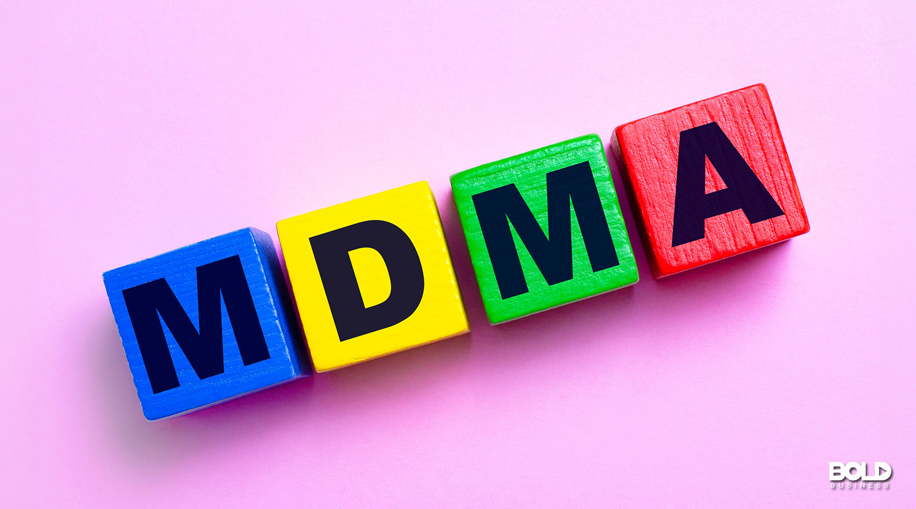 FDA approval of MDMA Treatment shown by blocks