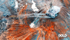 rare earth metal mining operations in action