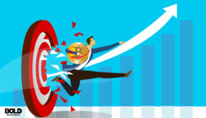 fintech and online lenders running through a bullseye