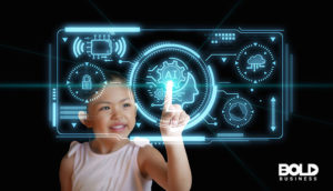 a kid using AI education chatbots