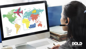 someone using hospitality and tourism outsourcing to grow