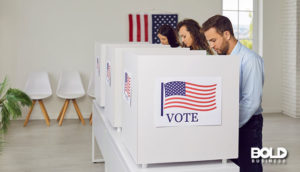 people voting despite the impact of AI on elections