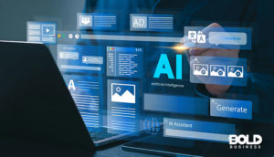 someone training AI on its own generated content