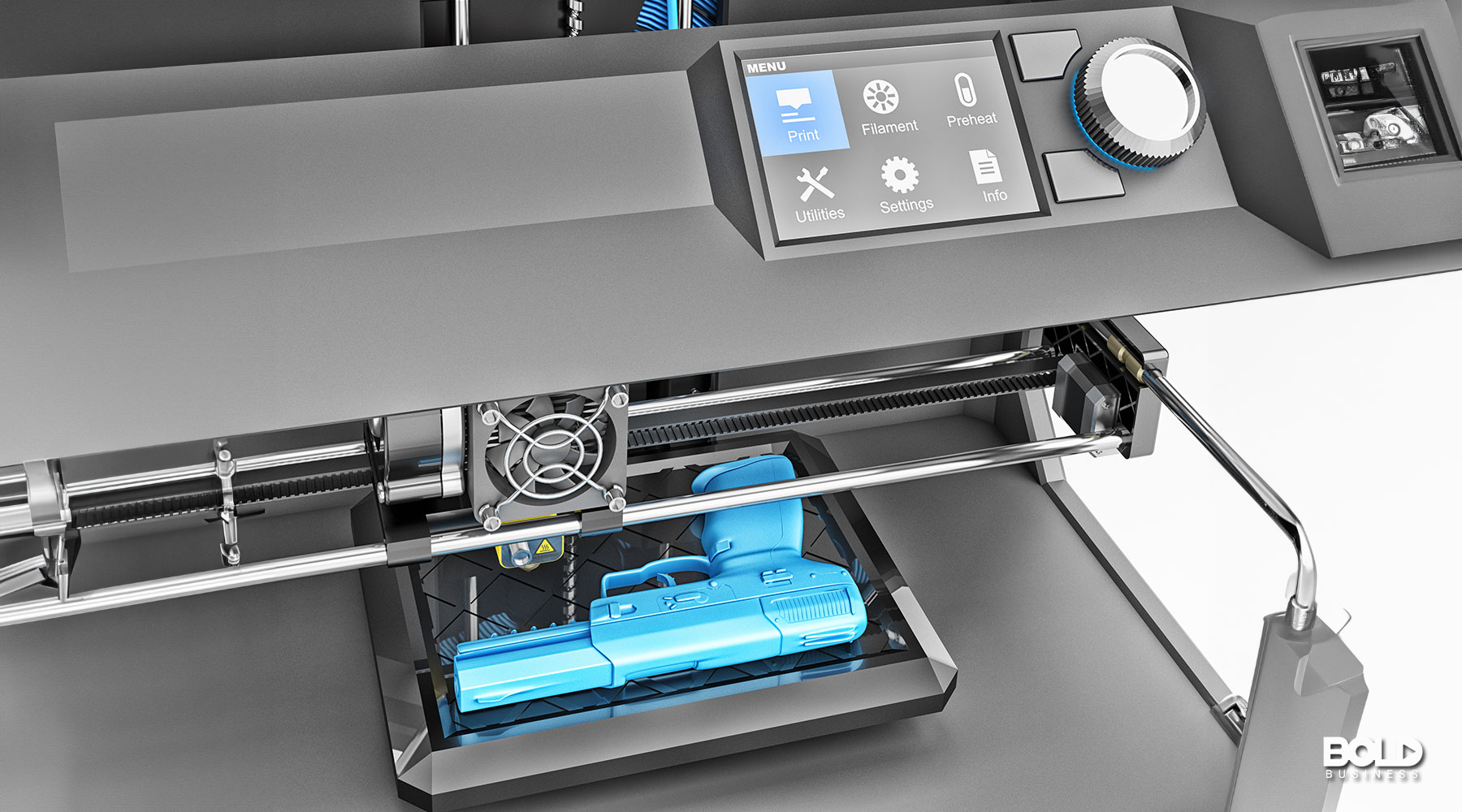 someone has printed out a gun