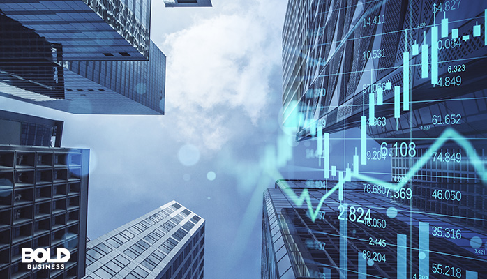 looking up at a skyline with some lines