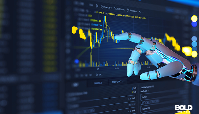 generative AI leaders and a robot hand