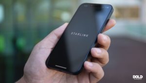 someone bridging the digital divide with Starlink